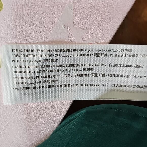 Jumpsuit Prom Evening By Abercrombie & Fitch Strapless Satin Look Size XLT - Picture 7 of 7